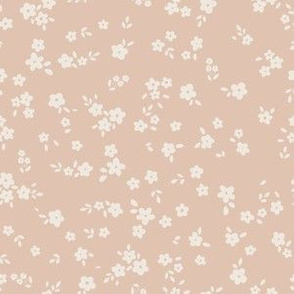 simple flowers - pastel soft pink