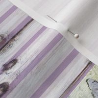 Lush Lavender Cheater Quilt - 6 inch squares