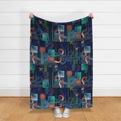 Japanese Cheater Quilt 42x36