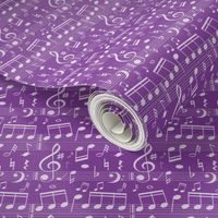 Music Notes - Purple - Smaller Scale