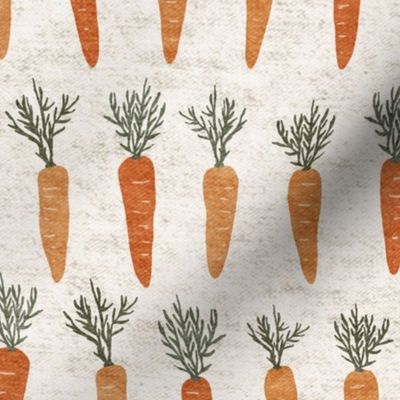 Big easter carrots fabric carrot fabric