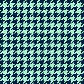 houndstooth mint and sailor small