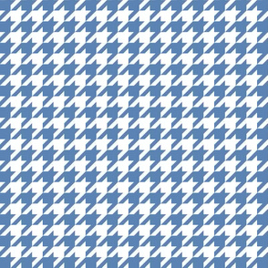 houndstooth pacific ocean white small