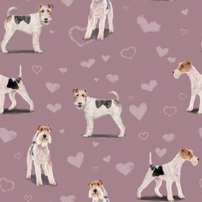 The Fox Terrier Pink