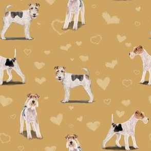 The Fox Terrier Yellow