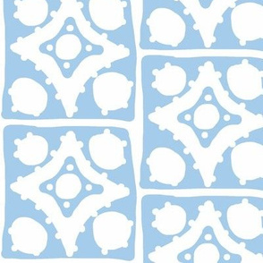 Spotty Diamond Tile (blue)