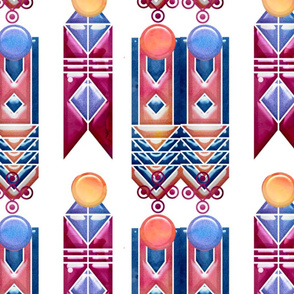 Aztec pattern,boho,bohemian,arabesque style 