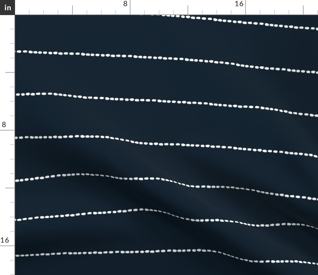 oliver stripes // midnight blue