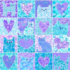 86 Patchwork Cats