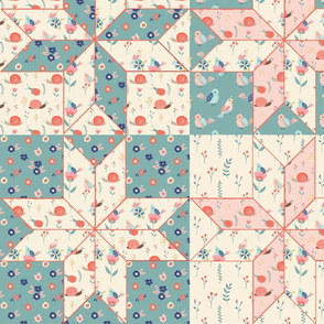 Star quilt | patchwork