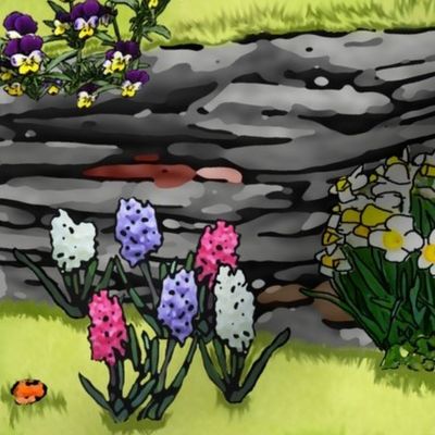 Spring_Time_Wall_Garden_Cc