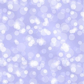 Sparkly Bokeh Pattern - Periwinkle Color