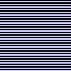 Small Periwinkle Bengal Stripe Pattern Horizontal in Black