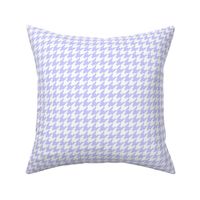 Houndstooth Pattern - Periwinkle and White