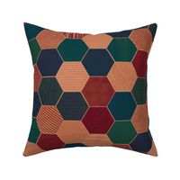 Hexagon patchwork