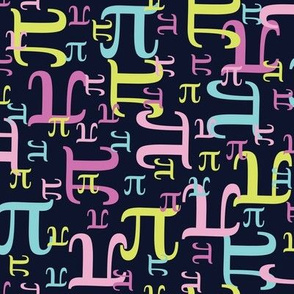 Pieces of Pi (Pastel)