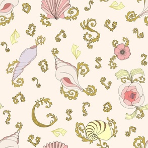 Rococo Inspired Seashells