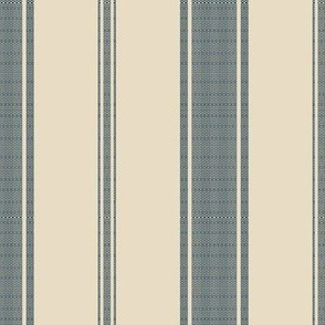 french ticking blue tinted