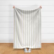 french ticking Flax on white alternative