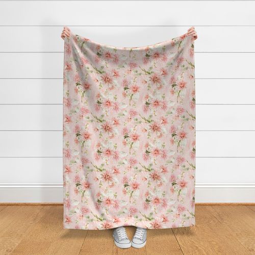 Dramatic Glamour delicate chrysanthemum pastel flowers baby girl flowers blush 