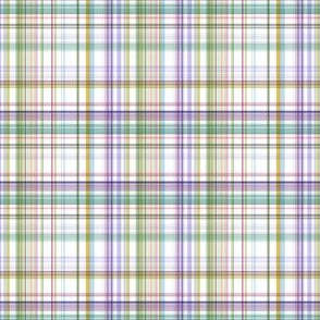 Pastel Plaid |Green Purple Check|Renee Davis