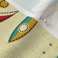 Space Age Fun! Cheater Quilt