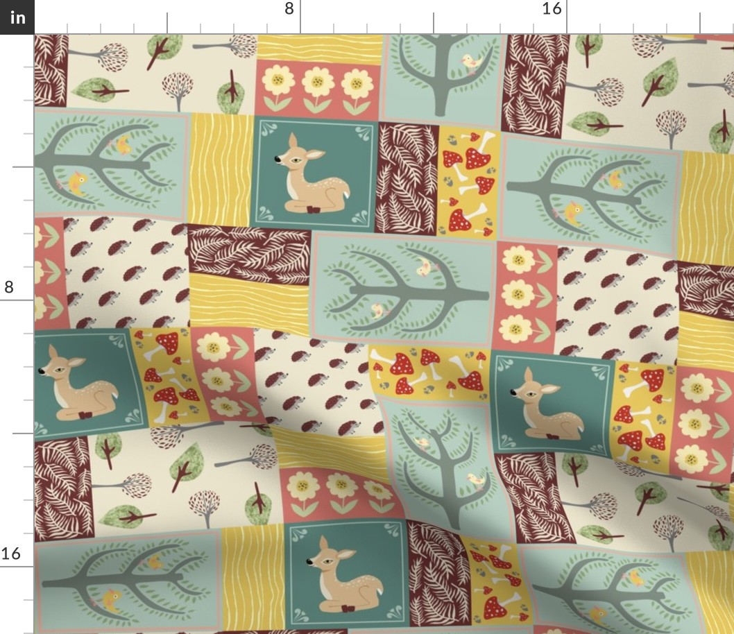 Woodland Patchwork Small 