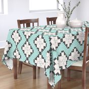 Lucy FLower Patchwork Mint