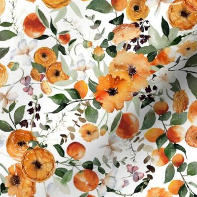 Orange Crush Florals