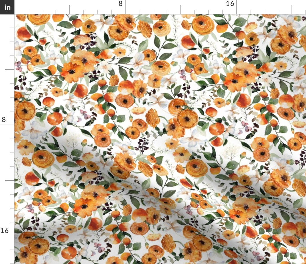 Orange Crush Florals