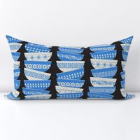 stacked bright blue garland pyrex bowls - black background-01