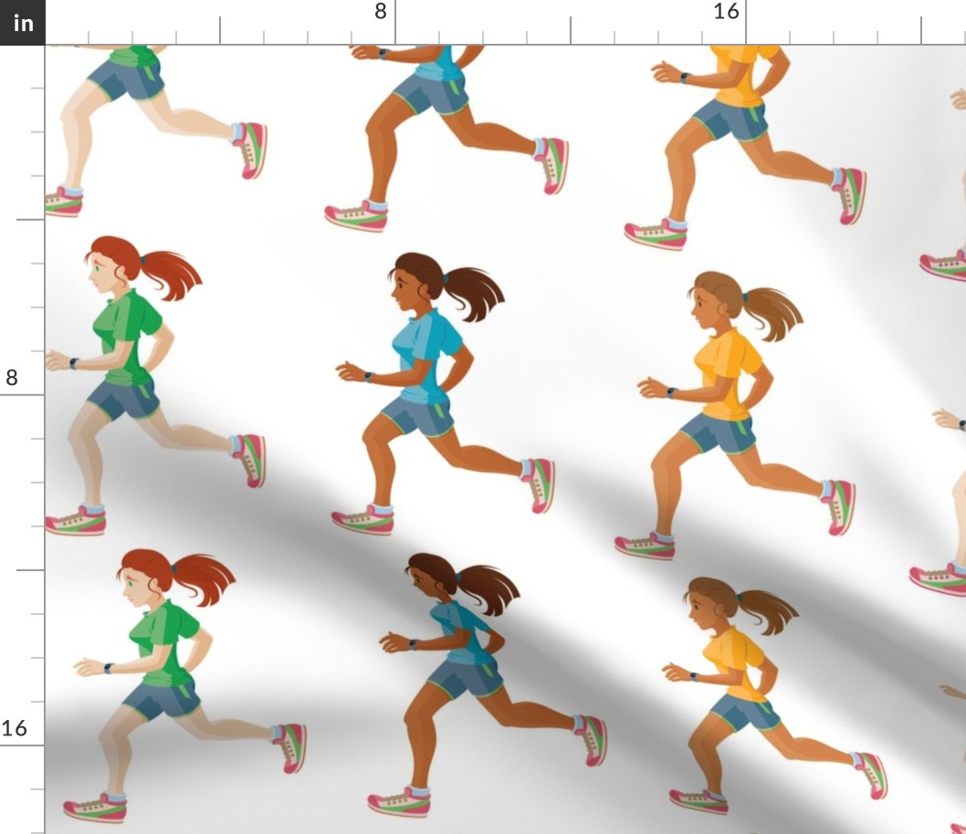 Female Running Emoji