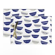 scattered royal blue pyrex bowls-small