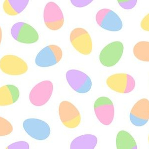 Pastel Easter Eggs