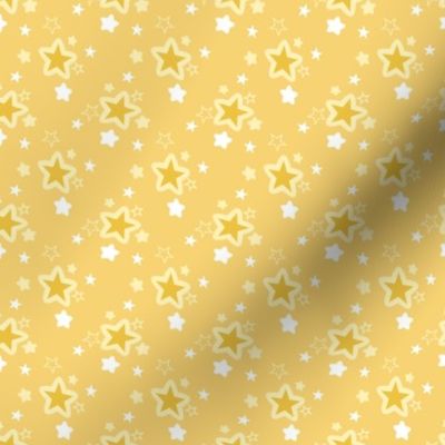 Cute Stars on Yellow