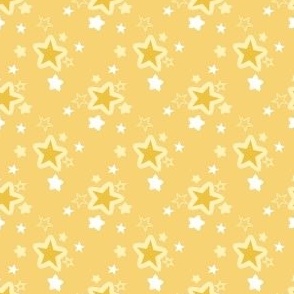 Cute Stars on Yellow