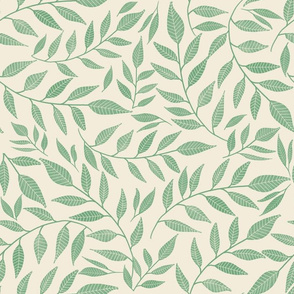 Lined leaves, simple botanicals, simple leaves and lines