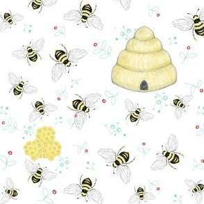 Bees Find Skeeps And Make Honey