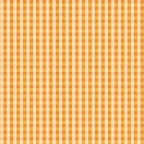Small scale • Orange Tile Patchwork coordinate