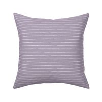 The minimalist basic Paris breton stripes horizontal boho trend lines lilac purple pastel