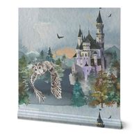 Magical School Castle for Wizards and Witches (Medium)