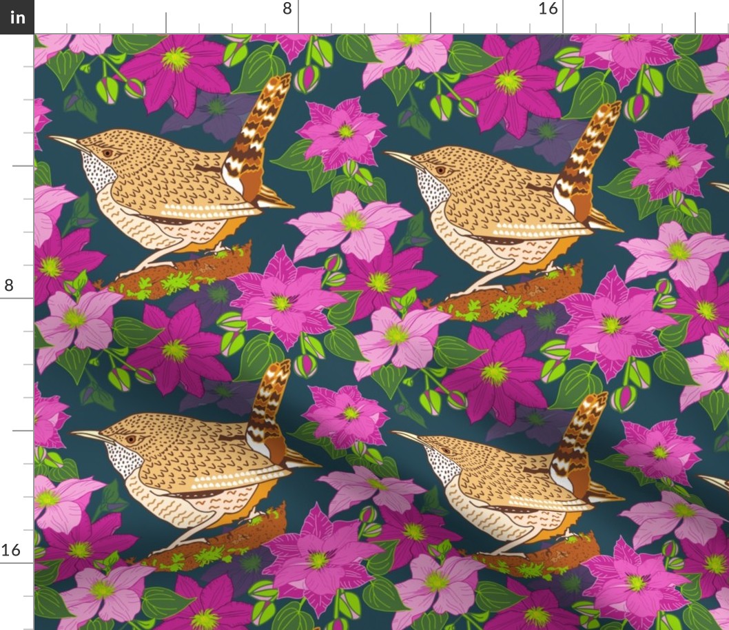 Wren Florals (Medium Scale)