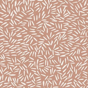 Cozy Texture - Minimalist Nature in Vintage Blush Pink / Medium