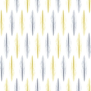 Illuminating Grey Feather Pattern_WHITE