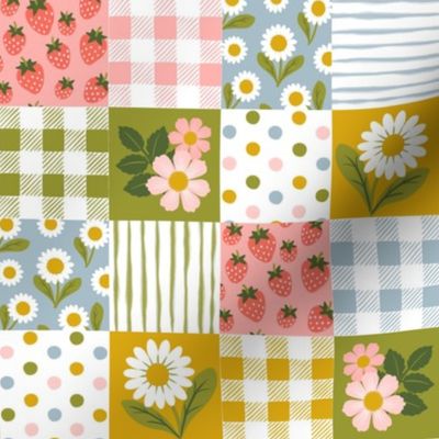 Cottagecore Patchwork -Small