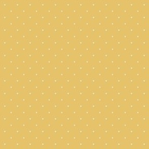 micro | dots | yellow background | quilt