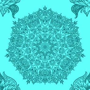 Jasmine Monochrome Mandala