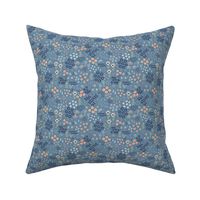 Ditsy Blue Floral