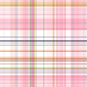 Summer to Remember Tartan|Pink Plaid|Renee Davis