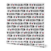 Vaccinated AF - medium on white